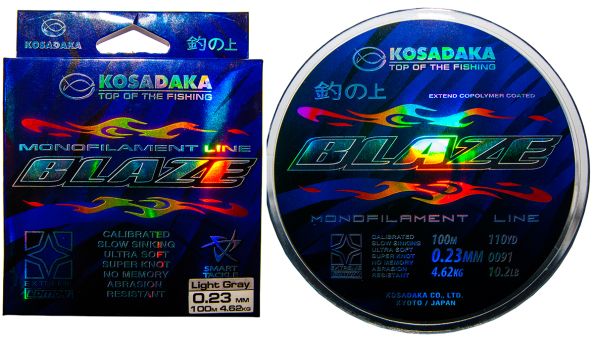 Леска Kosadaka Blaze (монофильная) 100 м