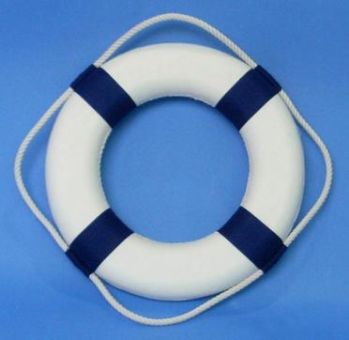 Спасательный круг LIFE BUOY 65х40 синий     70004