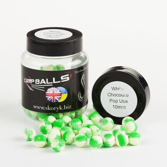 Бойлы Carpballs Pop Ups White Chocolate 10 мм (Белый шоколад)