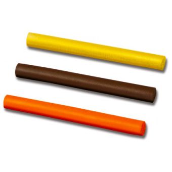 Pop up пена Quantum - 10cm (Pop up foam) - 3шт - 10мм (желтый, коричневый, оранжевый)
