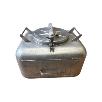 Бак пищевой КП 125 - Нержавеющая сталь - 49x40x38 см - 56 л