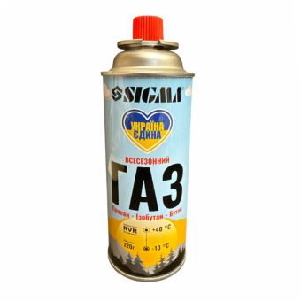 Баллон газовый Sigma - 220 г - Всесезонный - Корея
