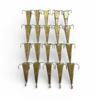 Блесна Пирамида FRY - 4 крючка - Золото