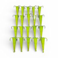 Блесна Пирамида FRY - 4 крючка - Желтый