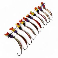 Блесна спиннинговая Лыжа - Голограмма - 10 шт.