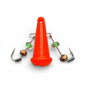 Блесна Яйца FRY Маленькие - Оранжевый - 1 шт.