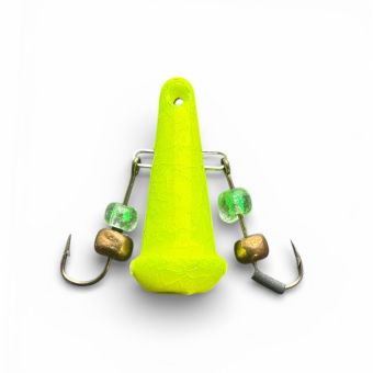 Блесна Яйца FRY Маленькие - Желтый - 1 шт.