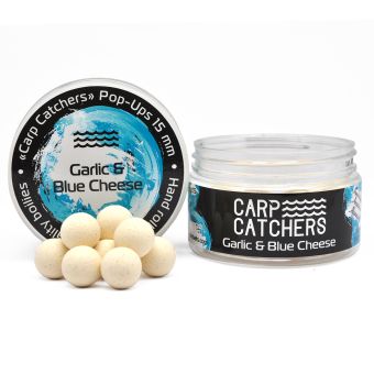 Бойли pop-up Carp Catchers «Garlic & Blue Cheese» 15 мм