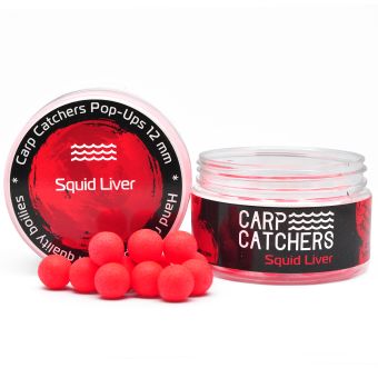 Бойли pop-up Carp Catchers «Squid Liver» 12 мм