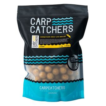 Бойлы Carp Catchers - CORN&TIGER Soluble - Тонущие - Прикормочные - Растворимые - 1 кг
