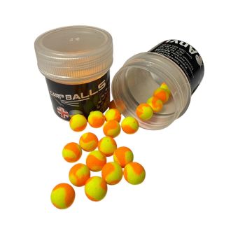 Бойлы Carp Balls Pop Ups - Banana&Scopex - Ø8 мм - 20 шт. - Плавающие