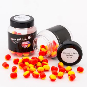 Бойлы Carp Balls Wafters Anvi - Strawberry Jam - Ø10 мм - Нейтральной плавучести