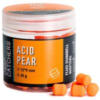 Бойлы Carp Catchers - Acid Pear - Fluo Dumbell Wafters 12*9 мм -  Fluoro Orange - Плавающие - Однотонные
