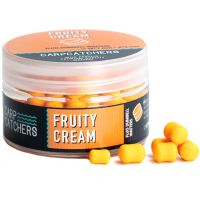 Бойлы Carp Catchers - Fruity Cream - Fluo Dumbell Wafters 10*7 и 8*5 мм - Mix - Fluoro Light Orange - Плавающие - Однотонные