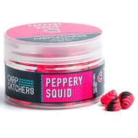 Бойли Carp Catchers - Peppery Squid - Ø10 мм - Fluo Snail Shell Wafters - Двоколірні