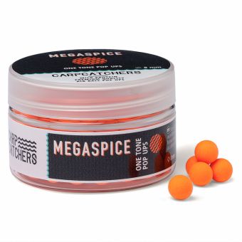 Бойли pop-up Carp Catchers - Ø8 мм - Fluoro Orange - Однотонні - Megaspice