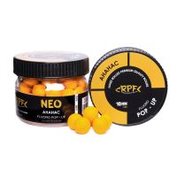 Бойлы RPF NEO Fluoro Поп-ап Ø8 мм - Плавающие - ПЭТ-банка 25 г - Ананас