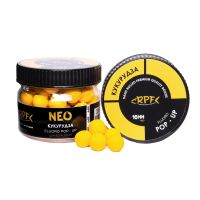 Бойлы RPF NEO Fluoro Поп-ап Ø8 мм - Плавающие - ПЭТ-банка 25 г - Кукуруза