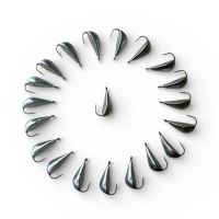 Бомбочка свинцовая для ловли окуня (Смелянка, финка) - Длина 28 мм - 10 шт.