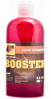 Бустер для прикормок CCBaits High-Attract - 200 мл - Squid Cranberry (Кальмар Клюква)