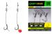 Короповий повідець з голкою Bait Spike Rigs - Wide Gape Hook №8 - 12 см - 25lb/11,5 кг - Профмонтаж - 3 шт/уп