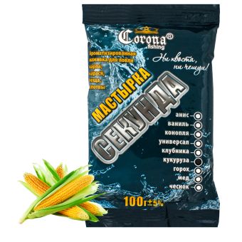 Мастирка Секунда - Corona-Fishing - Кукурудза - 100 грам