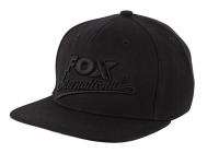 Бейсболка Fox Snapback - Чёрный