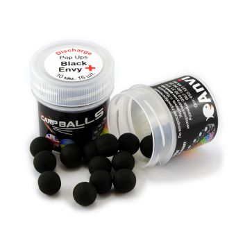 Бойли Mini Discharge Pop Ups Carpballs 10mm Black Envy + ( "Чорна заздрість +")