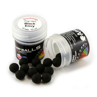 Бойли Mini Discharge Pop Ups Carpballs 10mm Black Envy (Чорна заздрість)