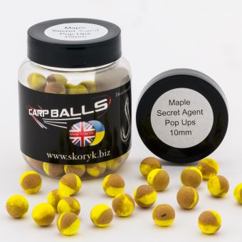 Бойли Carpballs Pop Ups Maple&Secret agent 10 мм (Секретний агент та Клен)