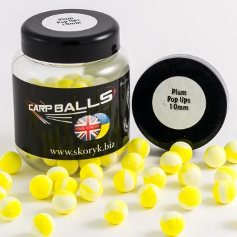 Бойли Carpballs Pop Ups Plum 10mm (Слива)