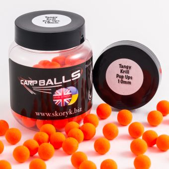 Бойли Carpballs Pop Ups Tongue Krill 10mm (Язик криля)