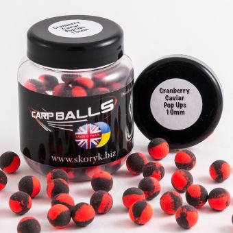 Бойли Carpballs Pop Ups Cranberry & Caviar 10mm (Журавлина і ікра)