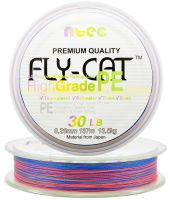 Шнур плетеный NTEC Fly Cat Multicolor 137 m