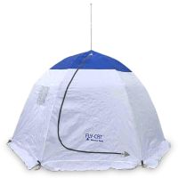 Палатка Fly Cat Winner Tent - Sfera - 280x240x165 см - Белый + синий