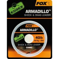 Fox Шок Лідер Edges Armadillo Camo Shock & Snag Leader - 20m