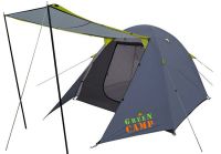 Палатка 3-х местная GreenCamp 1015