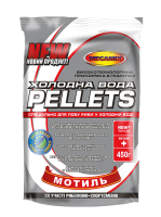 Прикормка Megamix - Холодная вода - Мотыль - pellets гранулы 3 мм - 450 грамм