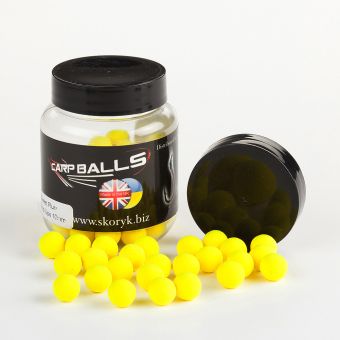 Бойлы Carpballs Pop Ups Pineapple&N-Butyric Acid 10 мм (Ананас и маслянистая кислота)