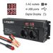 Инвертор 12V-220 "LVYUAN 2000W" - Преобразователь напряжения 12V-220V (4USB, 3 евро-розетки, 1000Вт)