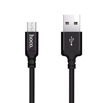 Кабель Hoco X14 Micro USB - 2 м - Черный