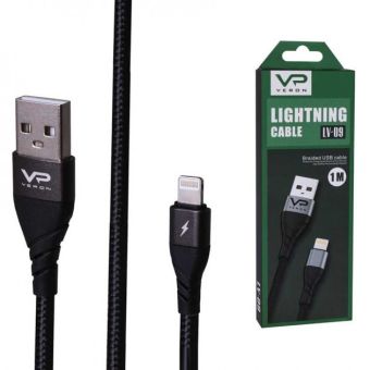 Кабель Veron LV09 Lightning Braided usb cable - 1 м