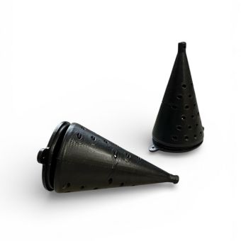 Годівниця зимова Дон Конус - Пластик - 110х51 мм - Чорний