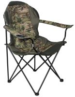 Крісло розкладне Vista - Рибак Люкс - 85x49x102 см - Мілітарі - 4820227320165