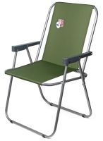 Крісло розкладне Відпочинок Vista XL - 40x56x86 см - Оливка - 4820227320097