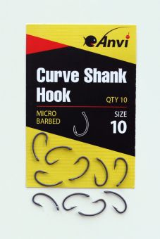 Гачок короповий Anvi Curve Shank Hook №10