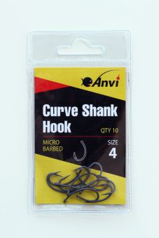 Гачок короповий Anvi Curve Shank Hook №4