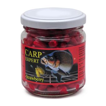 Кукурудза Energofish Carp Expert 10-15 мм - 212 мл - Без сиропу - Strawberry (Полуниця червона)