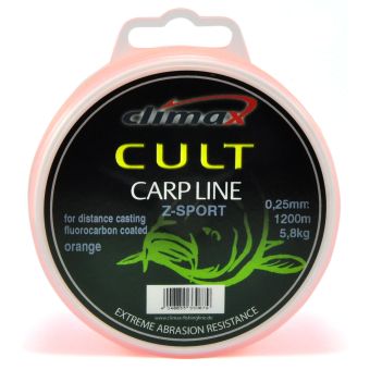 Жилка  Climax Cult Carp Line Z-Sport - Помаранчевий
