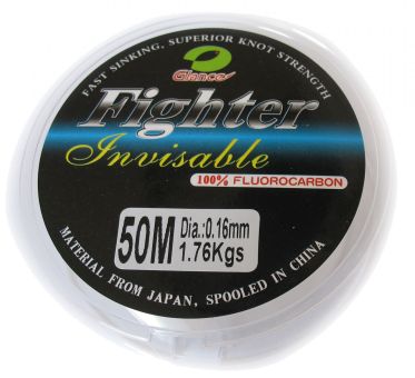 Леска Glance Fighter Fluorocarbon - Clear (Прозрачный) - 50 м